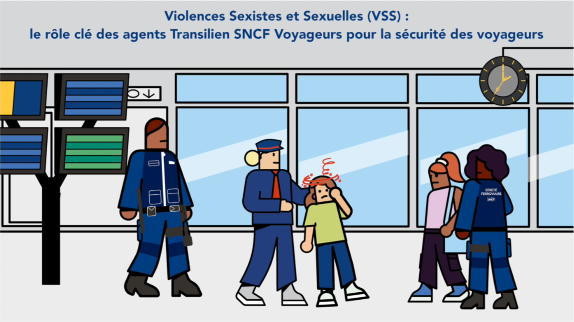 Lutter contre les violences sexistes et sexuelles | Transilien