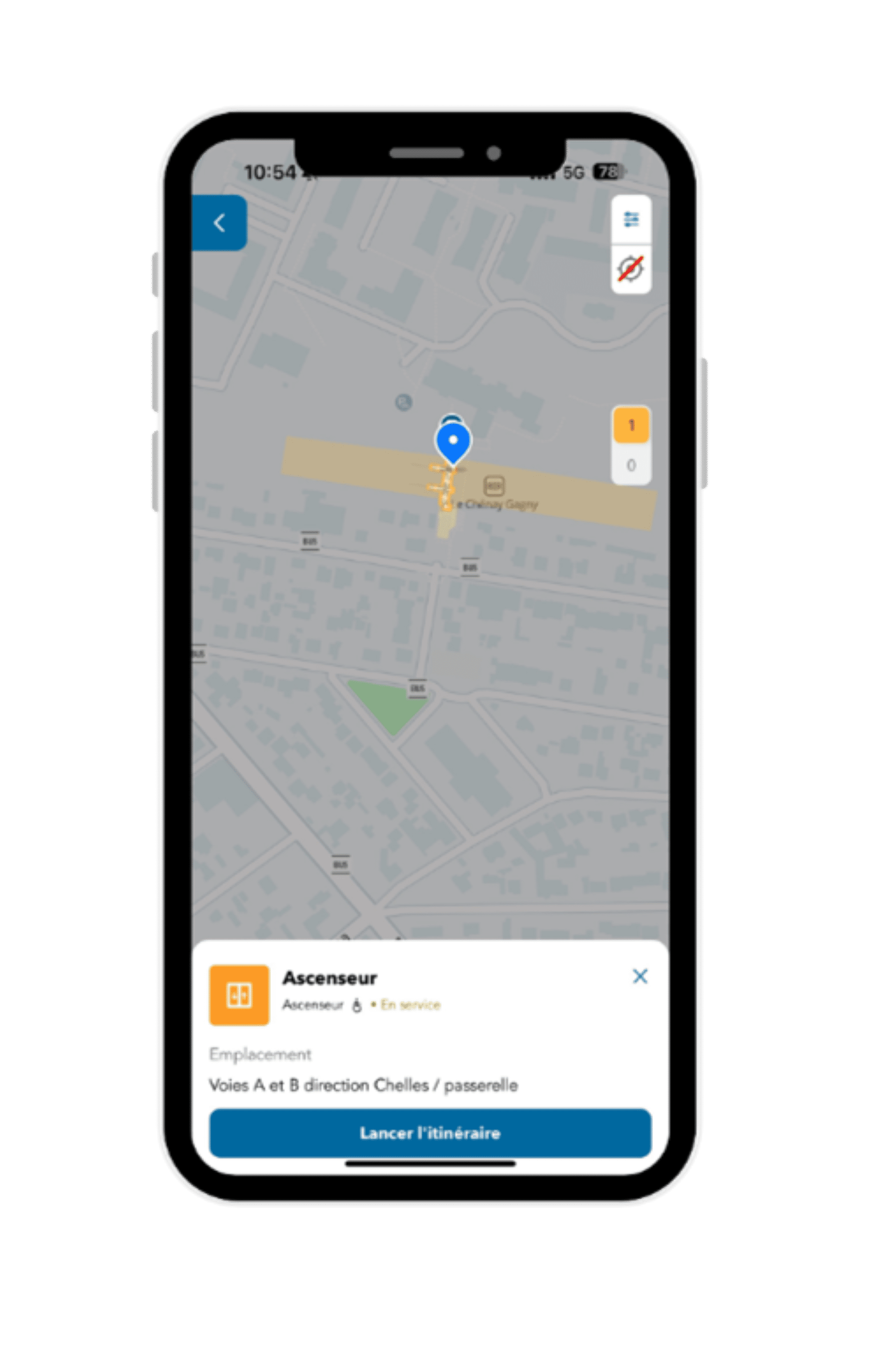 Etat fonctionnement Ascenseur