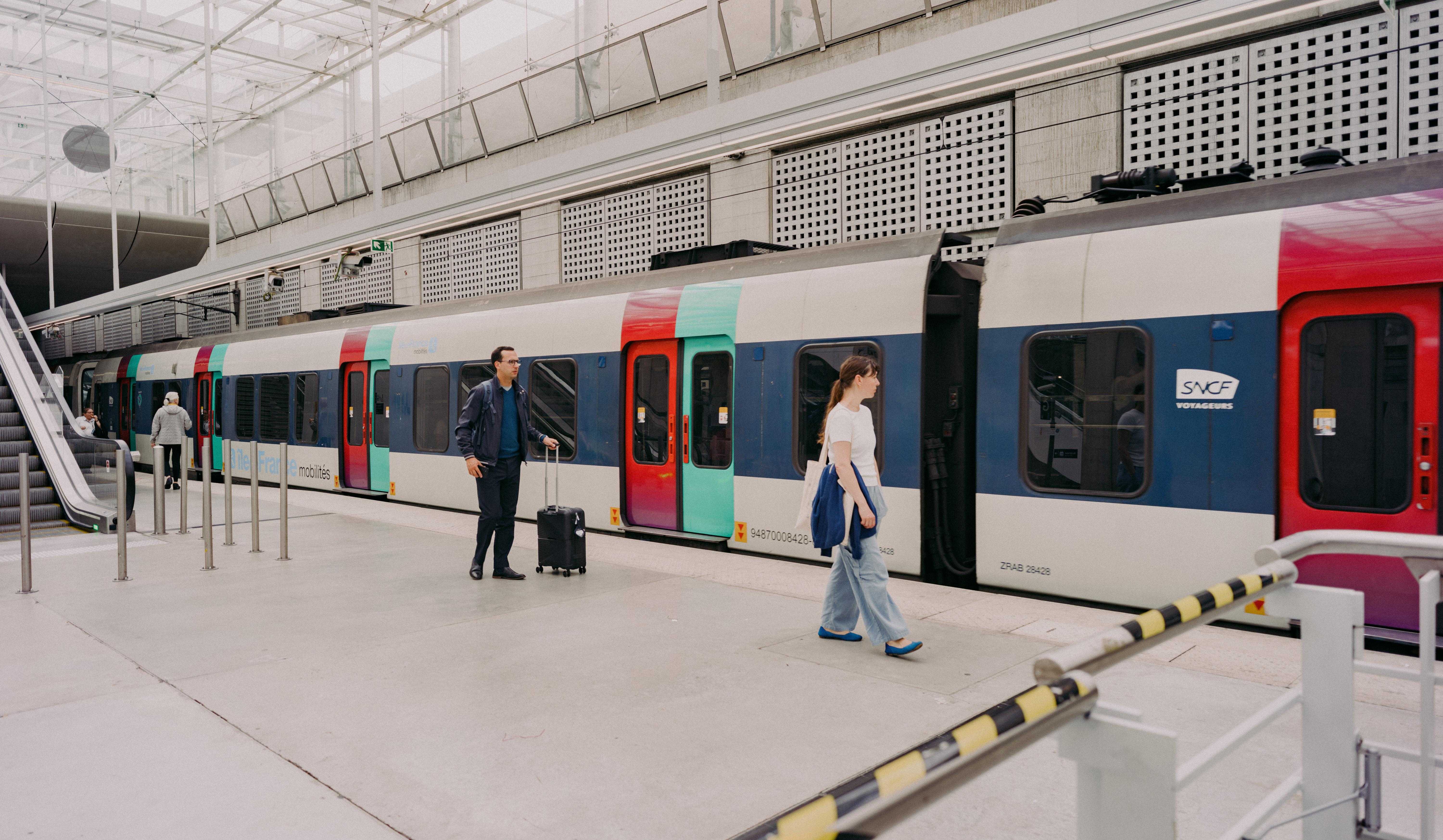 Photo d'un RER