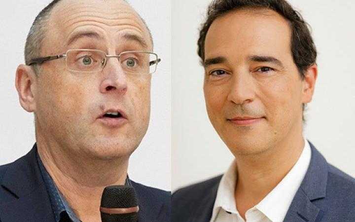 Jürgen Bader et Michel Bendjiriou