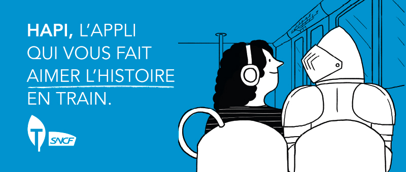 Happi, l'appli qui vous fait aimer l'Histoire en train