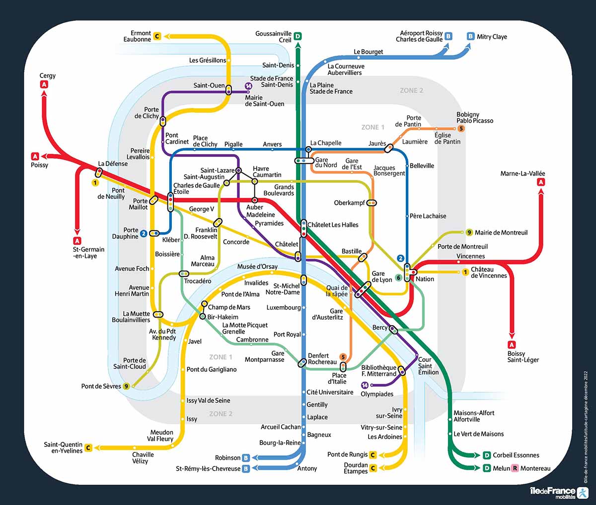Metro circulation planning on the new year's eve