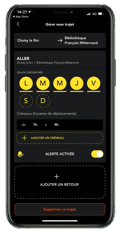 Application Ma Ligne C