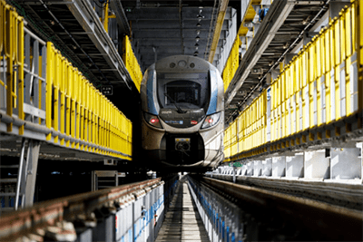 train, agent de production
