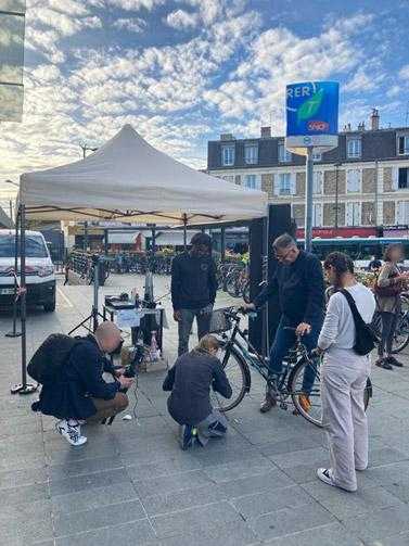 Ateliers vélos en gare