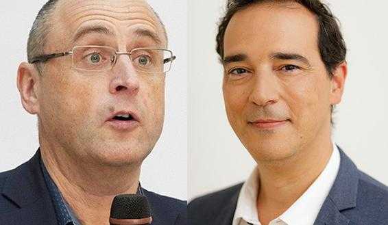 Jürgen Bader et Michel Bendjiriou