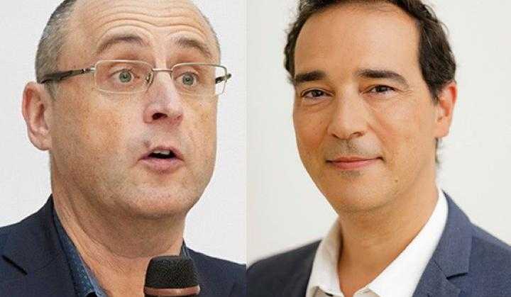 Jürgen Bader et Michel Bendjiriou