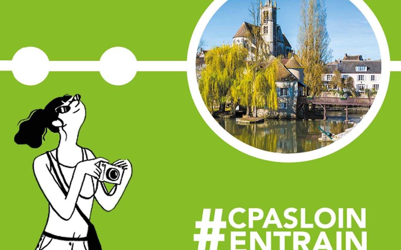 # C'est pas loin en train