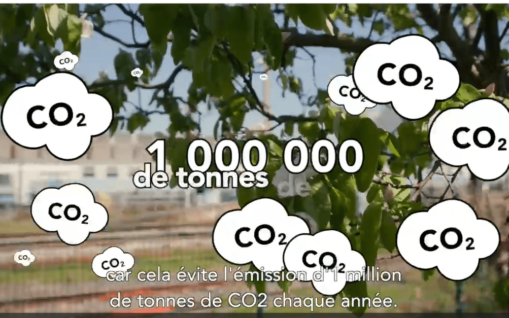 Illustration baisse émission de CO2 Transilien SNCF Voyageurs