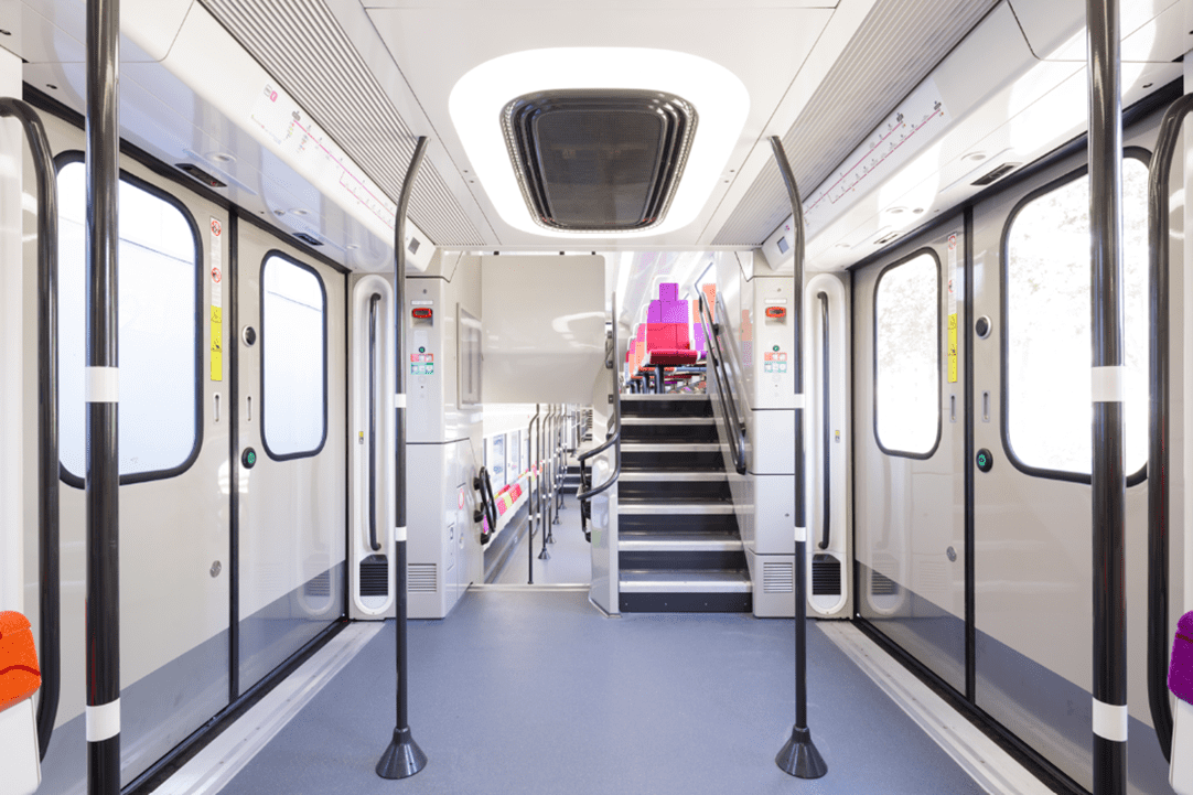 LE RER NG NOUVELLE GÉNÉRATION A EFFECTUÉ SON PREMIER VOYAGE COMMERCIAL ...