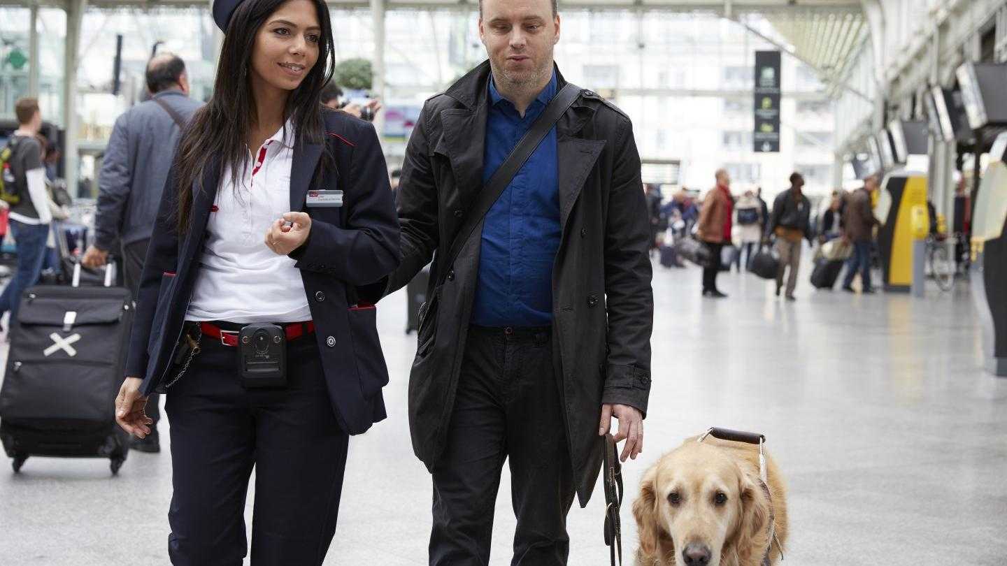 Client non-voyant avec agent