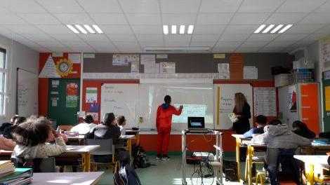 Classe en école